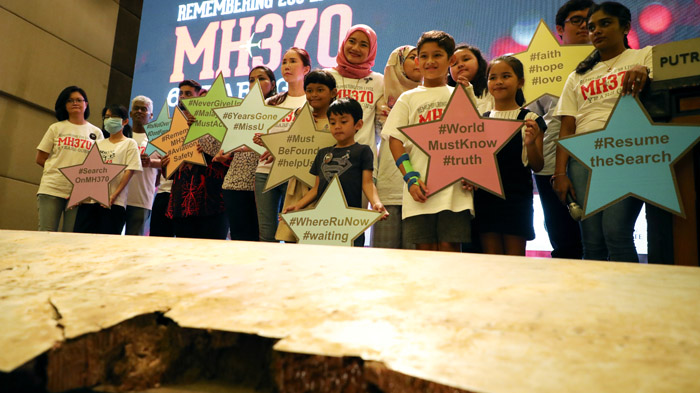 MH370失联六周年 家属呼吁重启搜寻